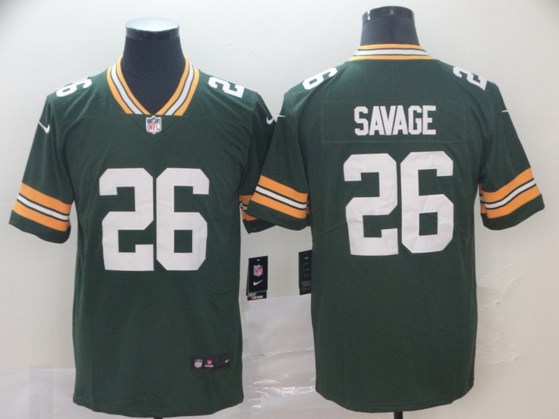 Men's Green Bay Packers Darnell Savage #26 Green Jersey